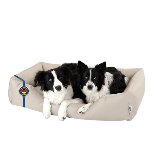 BedDog Hundebett Zara, Hundekissen mit abziehbaren waschbaren Bezug, Hundekorb, Hundesofa, für große Hunde, XXXL von BedDog