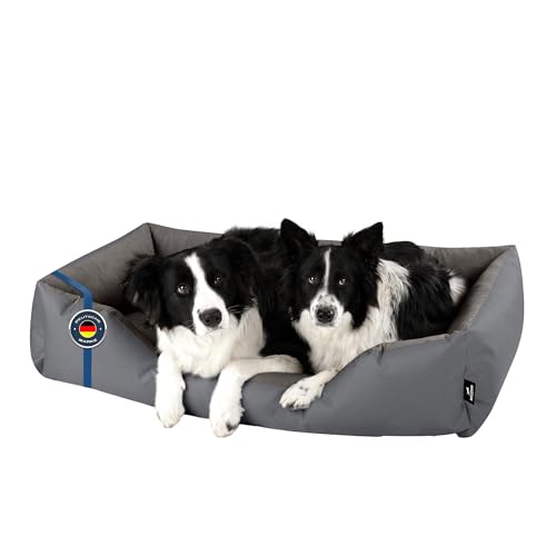 BedDog Hundebett Zara, Hundekissen mit abziehbaren waschbaren Bezug, Hundekorb, Hundesofa, für große Hunde, XXXL von BedDog