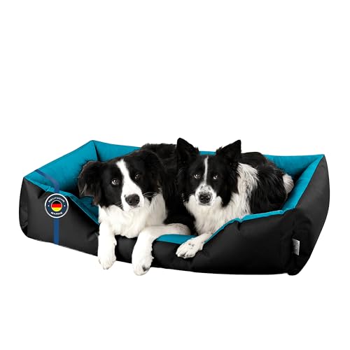 BedDog Hundebett XXXL - Hundekissen - Hundekorb - Hundecouch - Hundesofa - Bezug abziehbar, Waschbar, für Große Hunde von BedDog