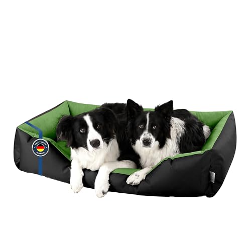 BedDog Hundebett XXL - Hundekissen - Hundekorb - Hundecouch - Hundesofa - Bezug abziehbar, Waschbar, für Mittel-Große Hunde von BedDog