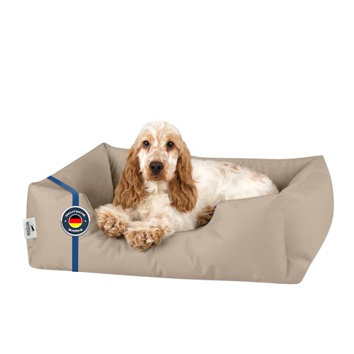 BedDog Hundebett Zara, Hundekissen mit abziehbaren waschbaren Bezug, Hundekorb, Hundesofa, für kleine Hunde, S von BedDog