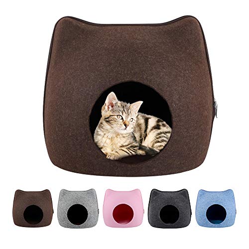 Bedler Cat Pet Cave Cat Cave Bett Katzenbett für Katzen Kätzchen Haustiere Katzenhöhle von Bedler