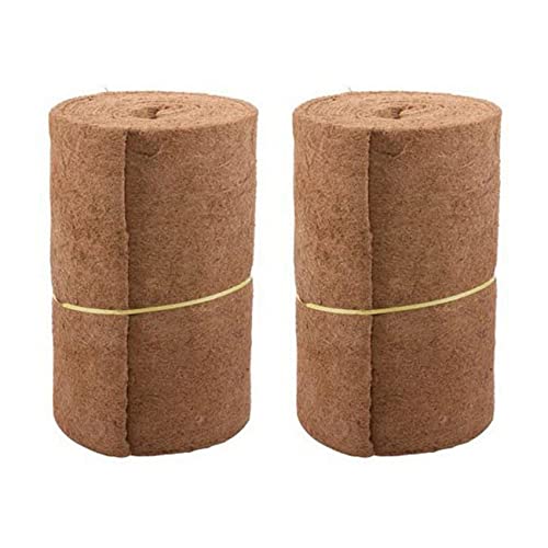 2X Liner Bulk Roll 0.5Mx1M Blumen Topf Mat Kokos für Wand Behänge Körbe Garten Bedarf von Beelooom