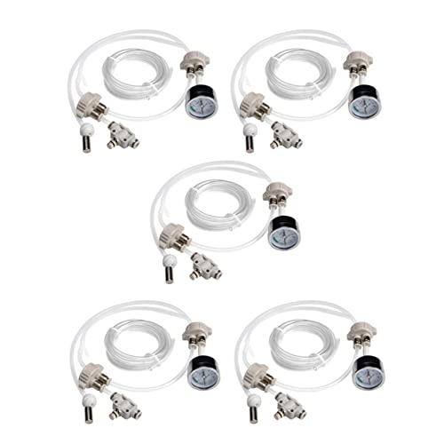 5er-Set Zubehör Home Easy Install Portable für Aquarium DIY CO2 Generator System Kit Anpassung Vavle von Beelooom