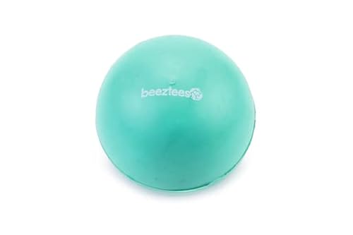 BEEZTEES 625970 Hundespielzeug: Ball aus Vollgummi Ø 9cm MINT von Beeztees