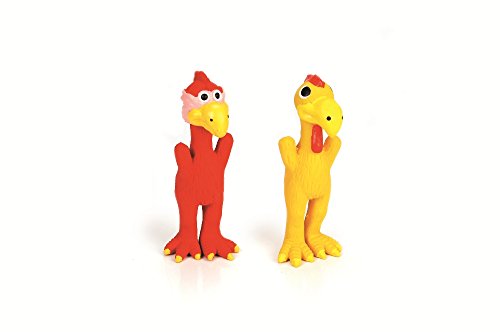 BEEZTEES Hundespielzeug: 6 x Puppy Turkey aus Latex 16cm #0620859 von Beeztees