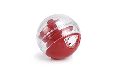 Beeztees 440425 Verstellbarer Snackball Twirly, 5.5 cm, rot von Beeztees