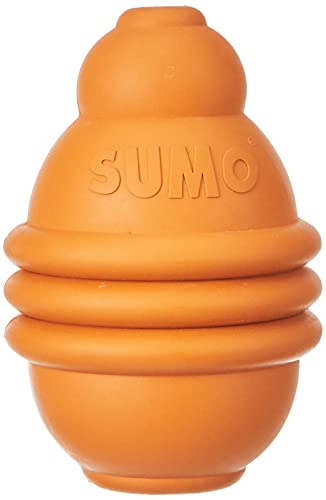 Beeztees Sumo Play, Hundespielzeug, Gummi, orange, L von Beeztees