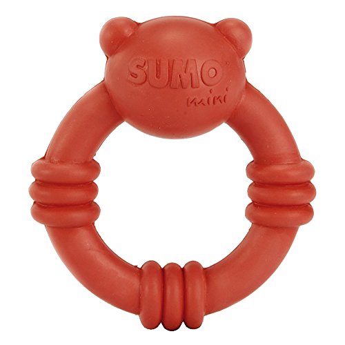 Beeztees 626645 Hundespielzeug Sumo Mini Team, 18 cm, rot von Beeztees