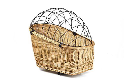 Beeztees 710078 Fahrradkorb für Gepäckträger mit Drahthaube, 50 x 27 cm, braun Beeztees 710078 Fahrradkorb für Gepäckträger mit Drahthaube, 50 x 27 cm, braun von Beeztees