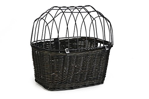 Beeztees 710079 Fahrradkorb Plus Drahtabd, 43 x 34 x 44 cm, schwarz von Beeztees