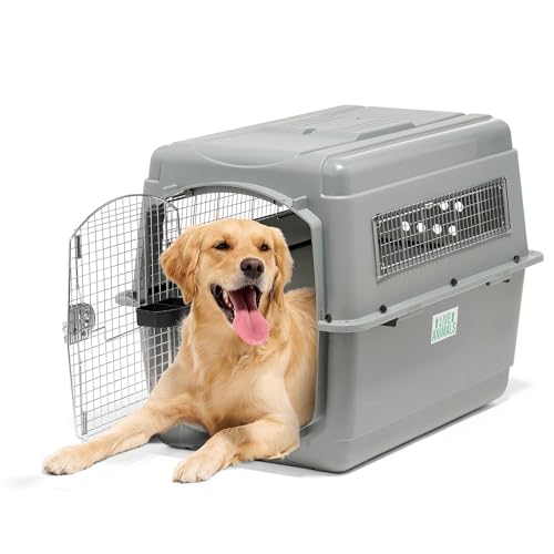 Beeztees 715567 Skykennel Nr 5, 101 x 68 x 76 cm, grau von Petmate