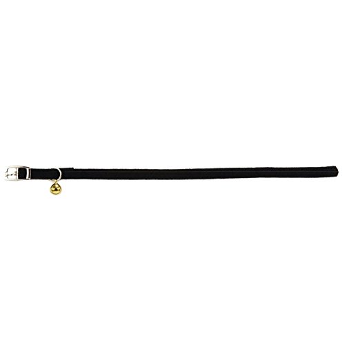 Beeztees 730144 Katzenhalsband, 6-29 cm x 10 mm, schwarz von Beeztees