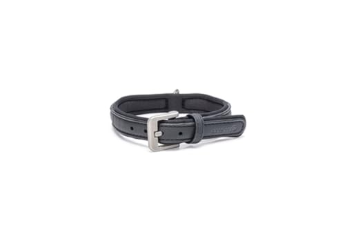 Beeztees Balacron Ax - Hundehalsband - Kunstleder - Schwarz - 29-35 cm x von Beeztees