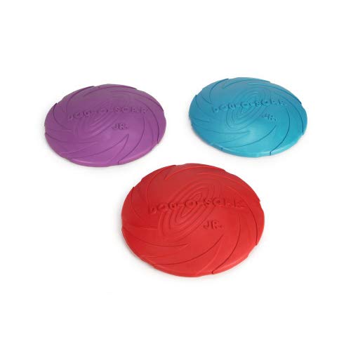 Beeztees Dog O Soar Gummi-Frisbee - 22 cm von Beeztees