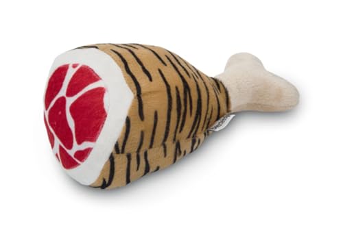 Beeztees Drumstick Tiger - Hundespielzeug - groß - 22x11,5x10 cm von Beeztees