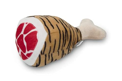 Beeztees Drumstick Tiger - Hundespielzeug - groß - 22x11,5x10 cm von Beeztees