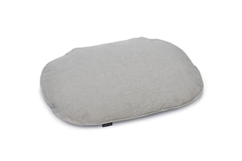 Beeztees Ferro Hunde Liegekissen Oval Grau/Hellblau 77 x 54 cm von Beeztees