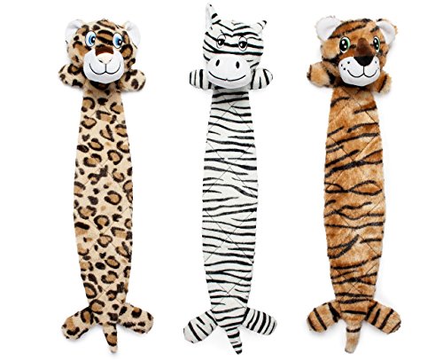 Beeztees Flatino Plush L: 53 cm schwarz-Weiss Zebra von Karlie