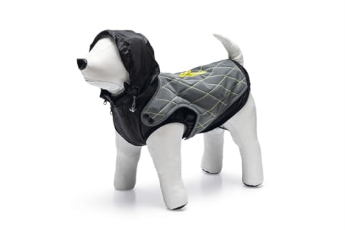 Beeztees Hundemantel Safety Gear Allia reflektierend grau, Größe:25 cm von Beeztees