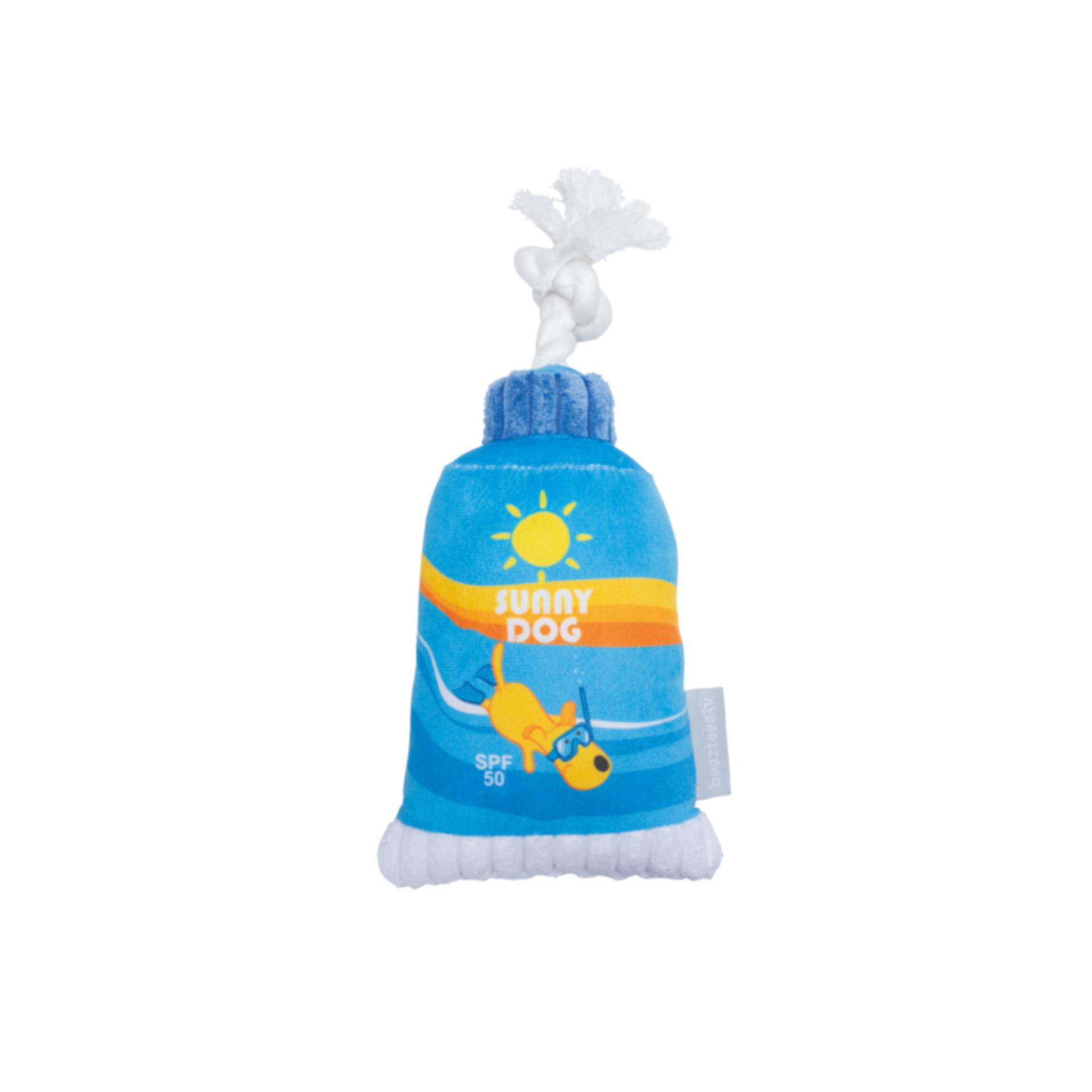 Beeztees Hundespielzeug Sonnencreme - L 25 x B 11,5 x H 6,5 cm Beeztees Hundespielzeug Sonnencreme - L 25 x B 11,5 x H 6,5 cm von Beeztees