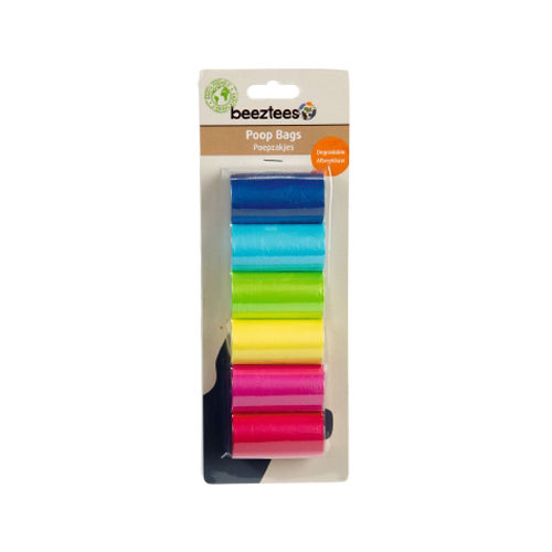 Beeztees Kotbeutel Regenbogen - 12 x 20 stücks Beeztees Kotbeutel Regenbogen - 12 x 20 stücks von Beeztees