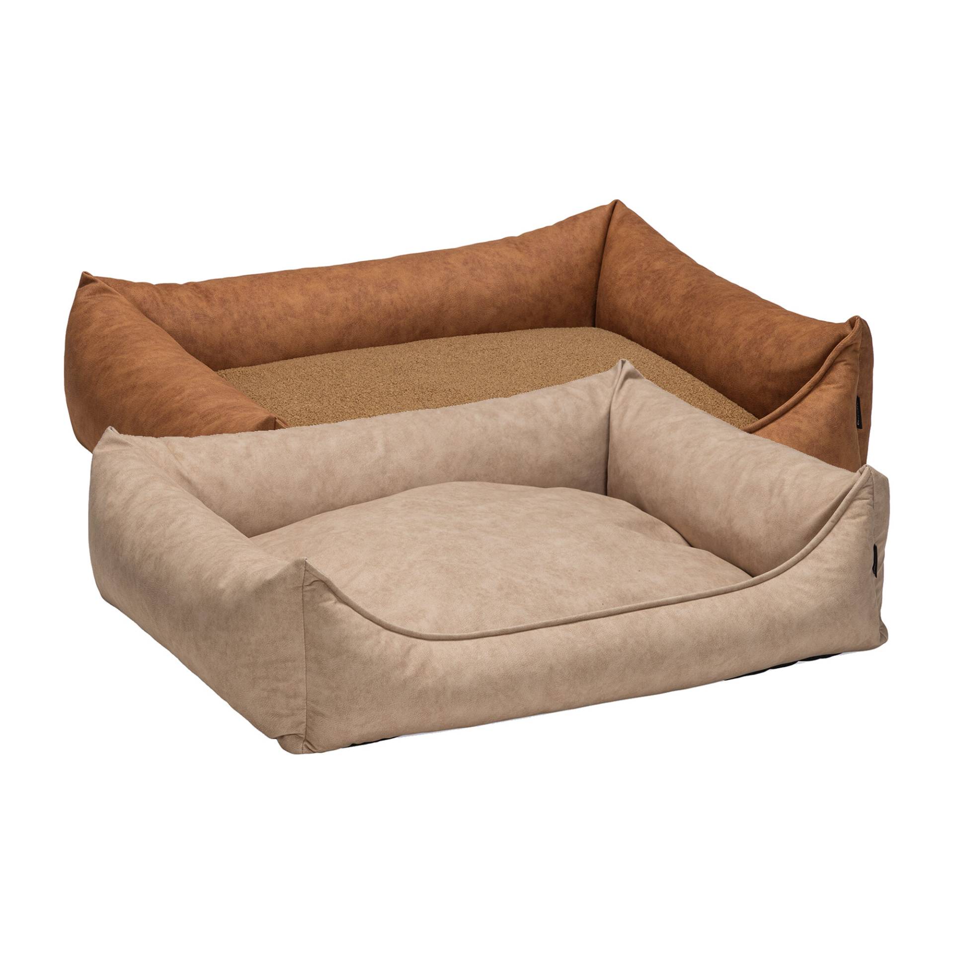 Beeztees Lua Orthopädisches Hundebett - Beige - 80 x 60 cm Beeztees Lua Orthopädisches Hundebett - Beige - 80 x 60 cm von Beeztees