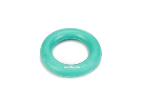 Beeztees Massiv Ring - Hundespielzeug - Mint - 9 cm von Beeztees