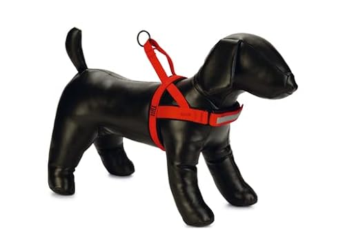 Beeztees Parinca Premium - Hundegeschirr - Nylon - rot - 42-53 cm x 20 von Beeztees