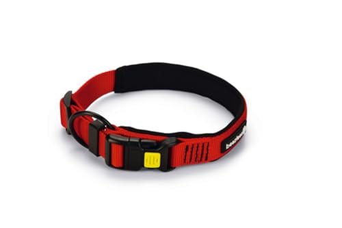 Beeztees Parinca Premium - Hundehalsband - Nylon - rot - 40-45 cm x 20 von Beeztees