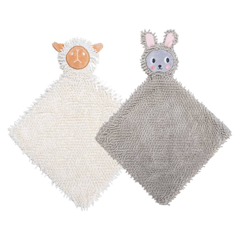 Beeztees Puppy Eco Kuscheltuch - Grau von Beeztees