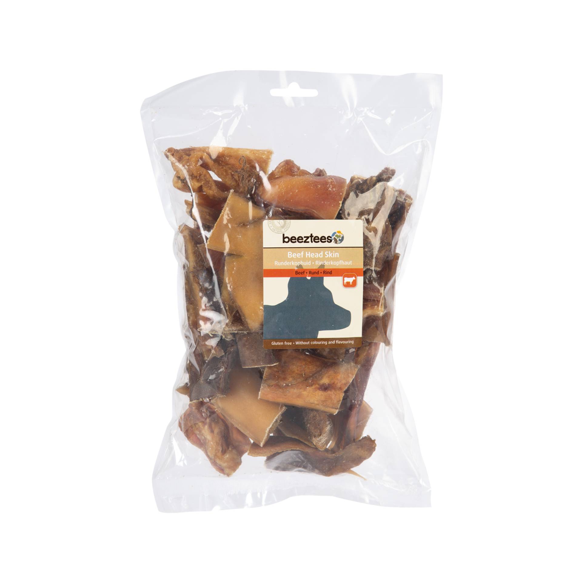 Beeztees Rinderkopfhautstücke - 250 g von Beeztees