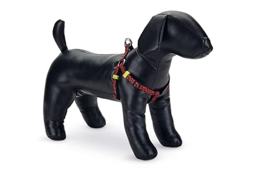 Beeztees Scribbles - Hundegeschirr - schwarz - 60-100 cm von Beeztees