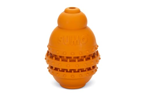 Beeztees Sumo Play Dental, Hundespielzeug, orange, L, 10x10x15 cm von Beeztees