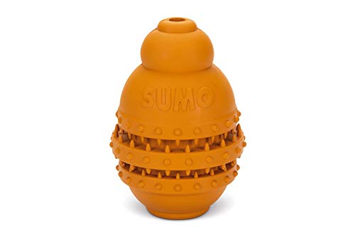 Beeztees Sumo Play Dental, Hundespielzeug, Gummi, orange, M von Beeztees