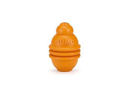 Beeztees Sumo Play, Hundespielzeug, Gummi, orange, M von Beeztees