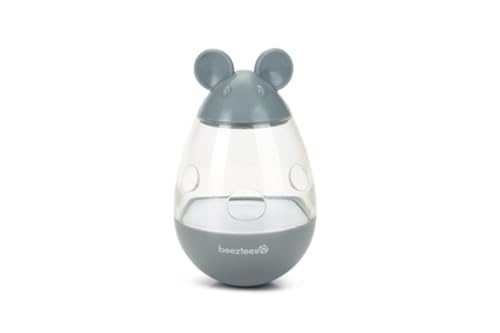 Beeztees Tumbler Mousie - Katzenspielzeug - grau - 5,5x5,5x9 cm von Beeztees