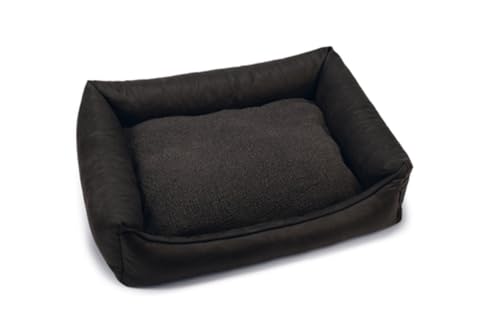 Beeztees Uma - Orthopädisches Hundebett - Anthrazit - 100x80x23 cm von Beeztees