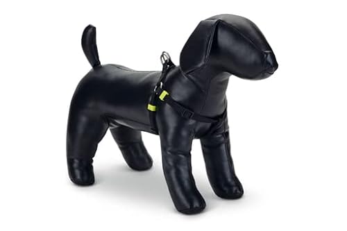 Beeztees Uni - Hundegeschirr - schwarz - 26-40 cm x 10 mm von Beeztees