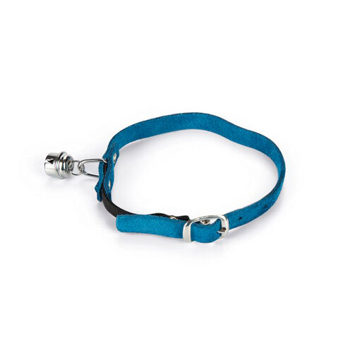 Beeztees Wildleder Katzenhalsband - Hellblau von Beeztees