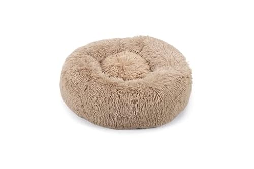 Beeztees Yali - Hundebett - Plusch - Beige - Diam. 50 cm von Beeztees