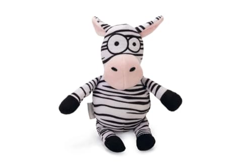 Beeztees Zebra Yip - Hundespielzeug - Plüsch - Schwarz/Weiss - von Beeztees