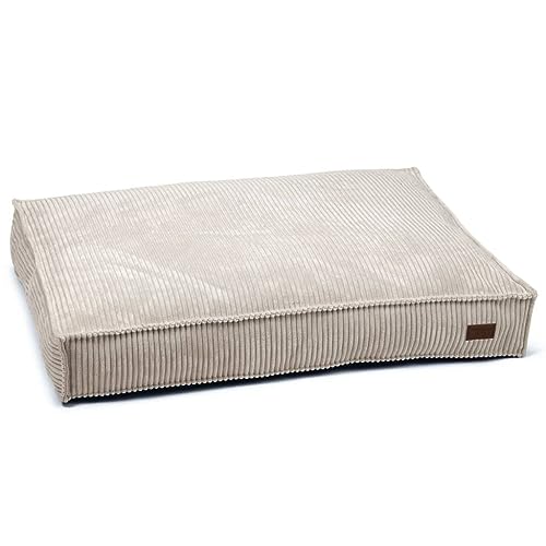 DBL REST CUSHION RIBBED LGREY 100X70X15 CM LIGHT GREY von Beeztees