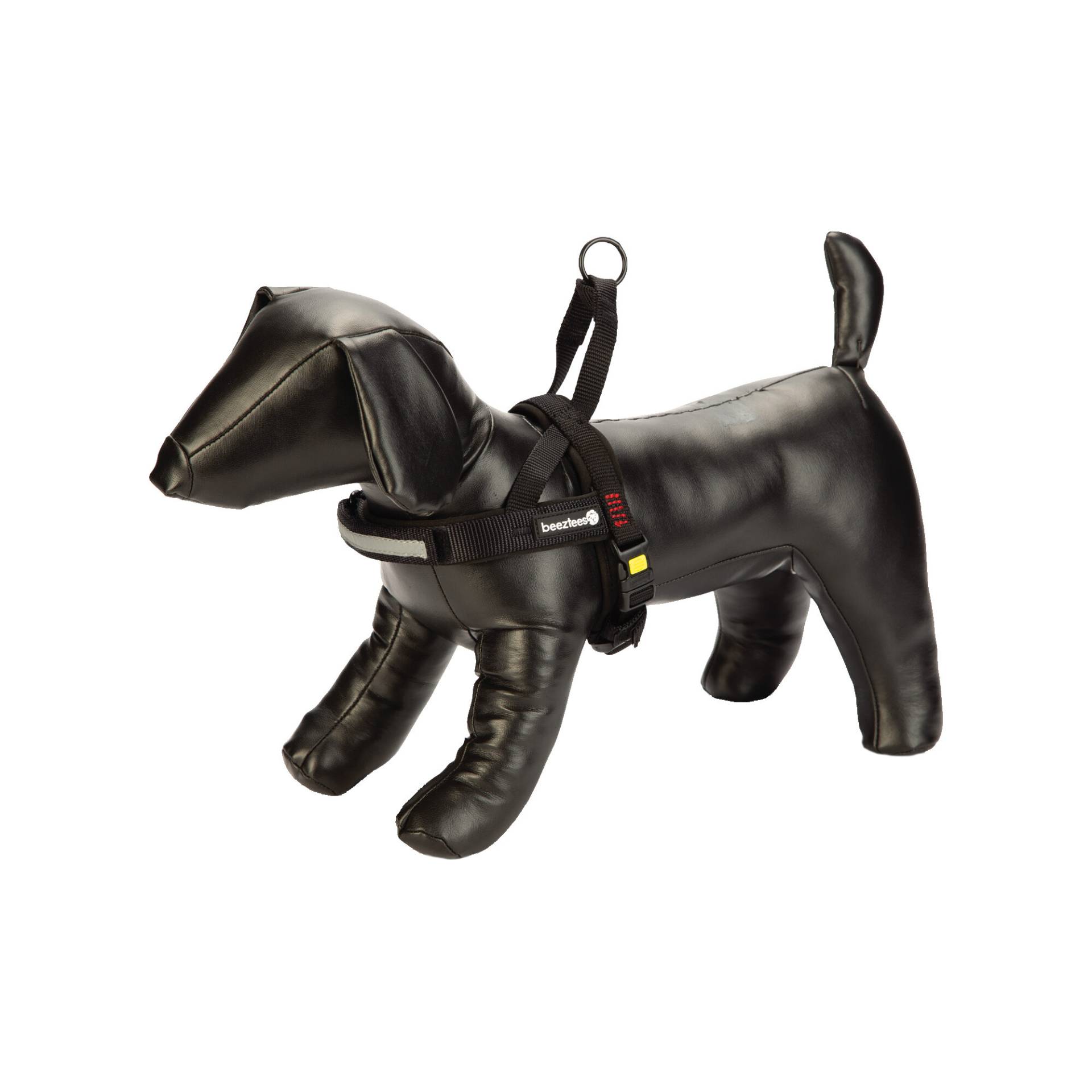 Hundegeschirr - Nylon - Schwarz - 52-62 cm x 25 mm von Beeztees