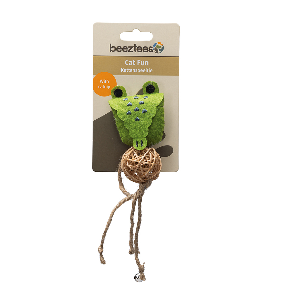 beeztees Katzenspielzeug Dschungel Raddi - ca. L 18 x B 6 x H 4 cm beeztees Katzenspielzeug Dschungel Raddi - ca. L 18 x B 6 x H 4 cm von Beeztees