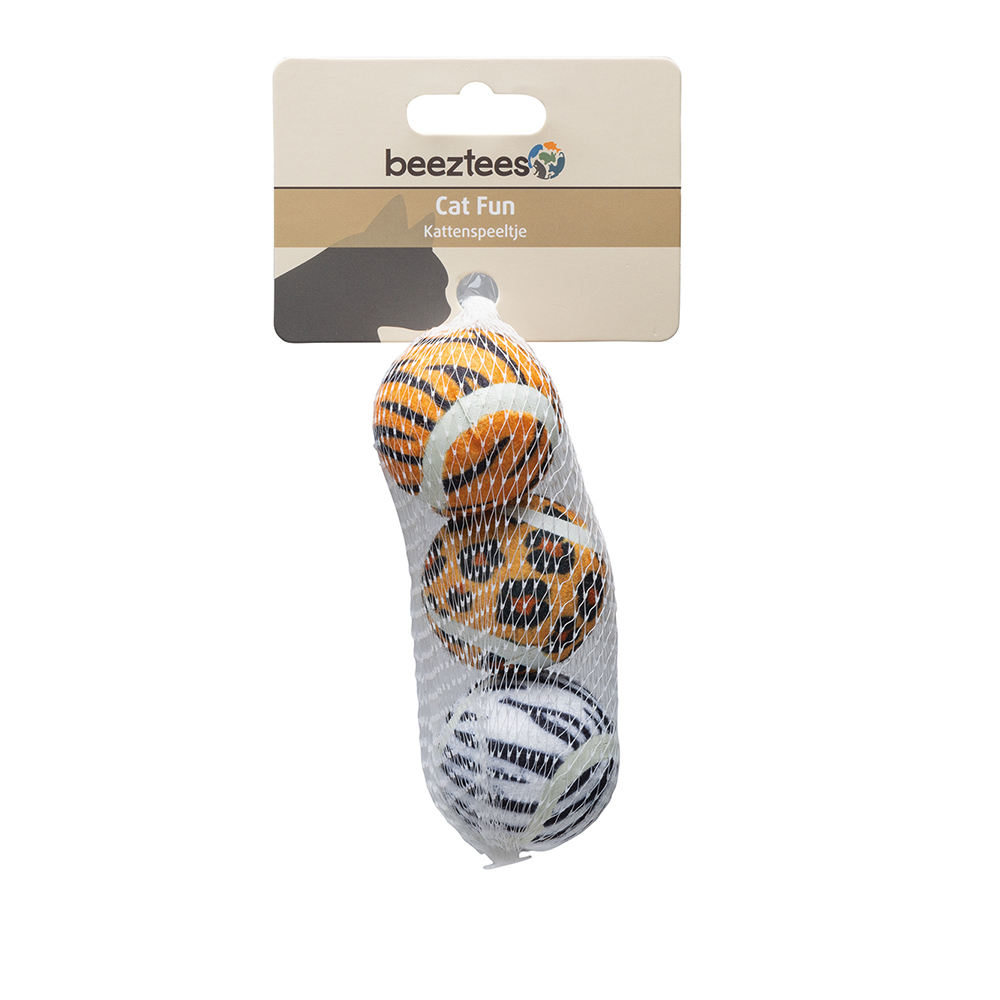 beeztees Katzenspielzeug Dschungelbälle - 3 x Ø 4,5 cm beeztees Katzenspielzeug Dschungelbälle - 3 x Ø 4,5 cm von Beeztees