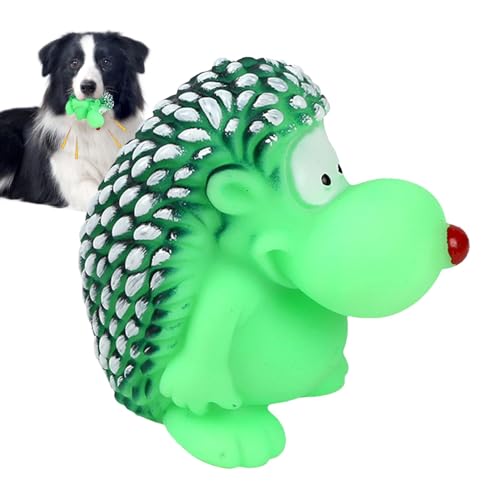 Befeixue Hundespielzeug Igel Quietschen,Hundequietschenspielzeug - Robustes Kauspielzeug für Hunde | Robustes Kauspielzeug für Hunde, interaktiv für Haustiere, Beißtraining, Spielspielzeug für von Befeixue