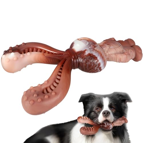 Befeixue Hundespielzeug für Aggressive Kauen, Hundekauspielzeug | Nylon Tough Dog Toys Chewers - Haustier -Kauwerkzeuge, oraler Trainierer, interaktive Zähnereinigungswerkzeuge, Teaser -für von Befeixue