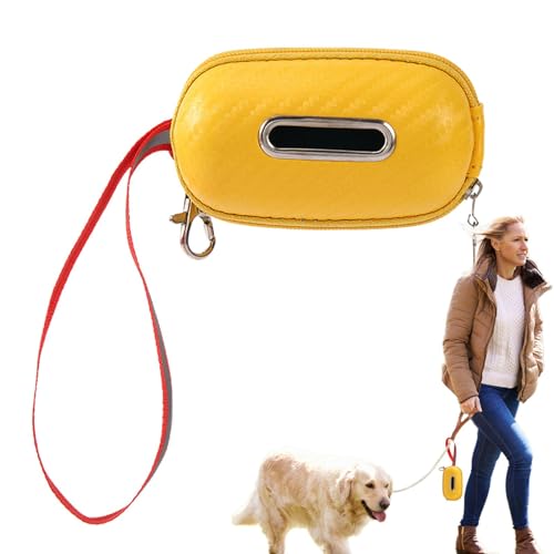 Befeixue Hundetaschenhalter, Welpentöpfchenträger - Geruchsneutrale, tragbare, dickere Kotschaufeln und Beutel | Stilvoller Kotbeutelspender für Haustiere zum Spazierengehen, Laufen oder für Ausflüge von Befeixue