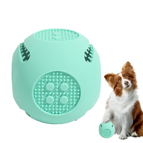 Befeixue Langsamer Feeder Ball, Ball Treat Dispenser Hundespielzeug | Anti -Erstickungsgüter Spielzeugball für Welpen | Tragbares Rätsel für Lebensmittelabgabe, Hund kaute Teether zum Training, von Befeixue